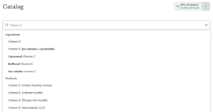 Searching the patient catalog - Fullscript Support Center