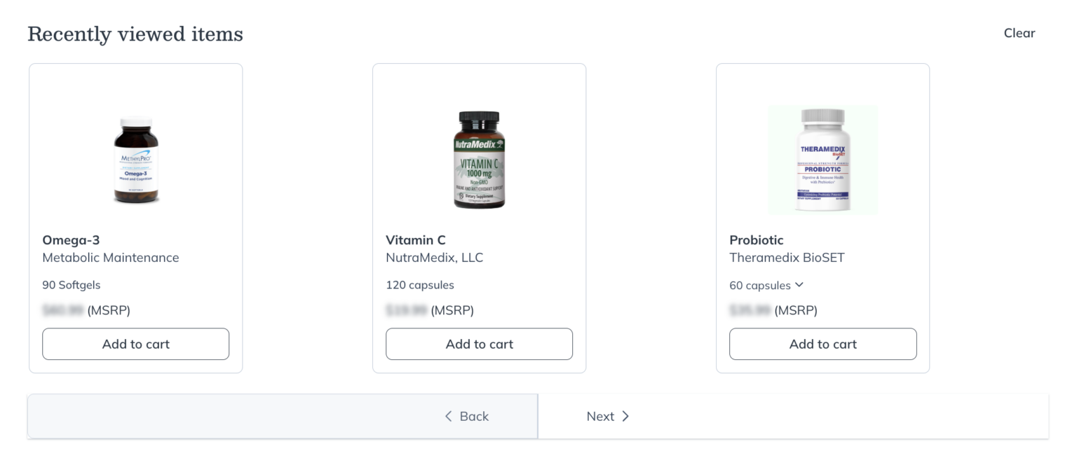 Searching the patient catalog - Fullscript Support Center
