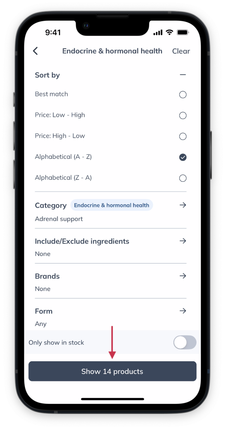 Searching the patient catalog - Fullscript Support Center