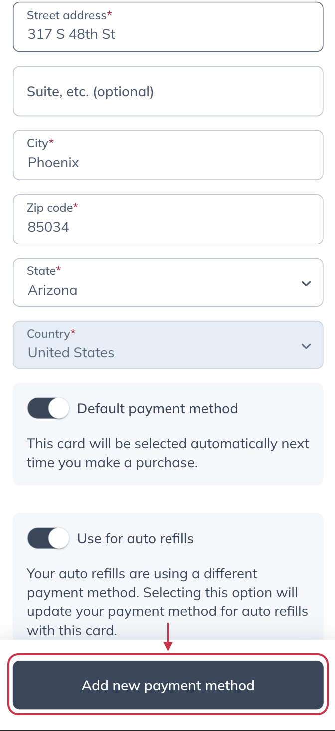 Patient account settings - Fullscript Support Center