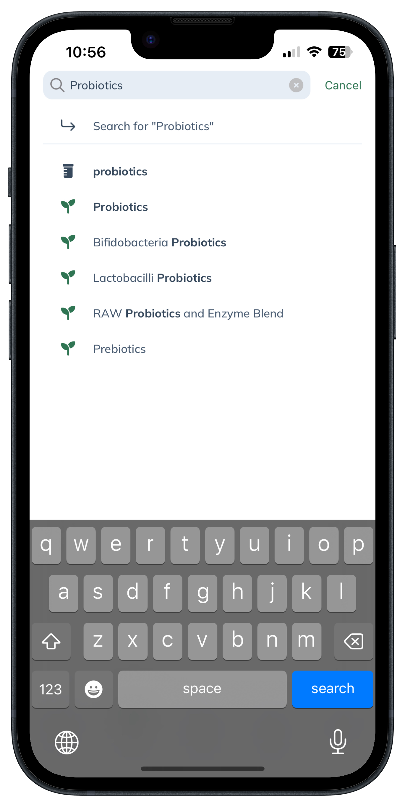 Searching the patient catalog - Fullscript Support Center